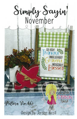 (image for) Simply Sayin' November